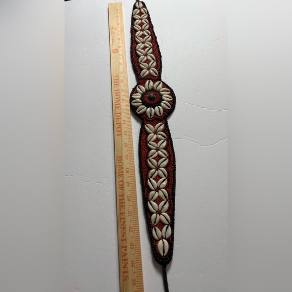 Beautiful Turquoise, Shell and Bead Statement Belt. Can Fit Most Sizes. 65” Long - Picture 12 of 17